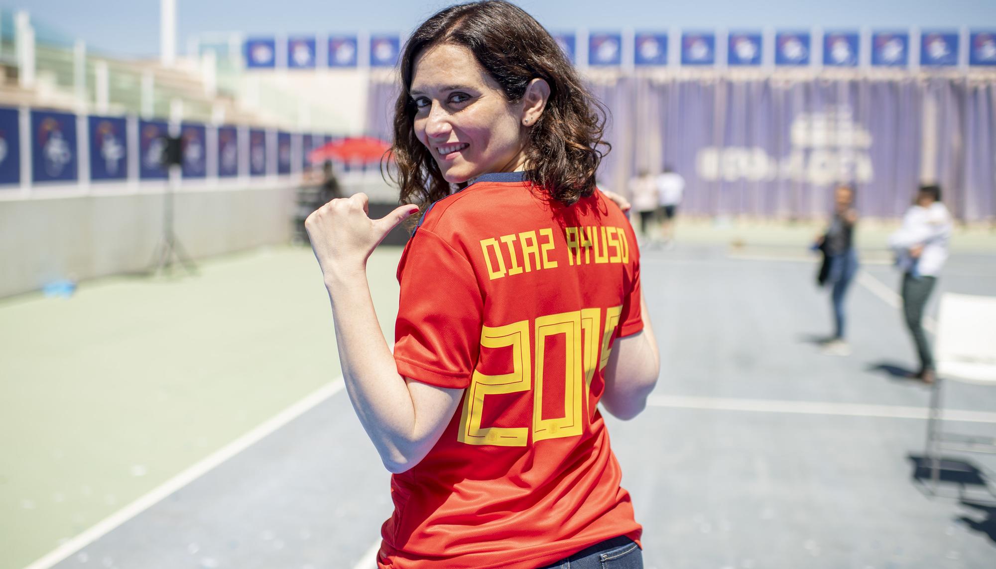 Isabel Díaz Ayuso -selección española